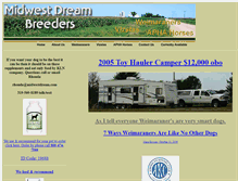 Tablet Screenshot of midwestdream.com